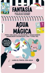 Fantasía. Bloc de actividades y mágicos colores - Agua mágica