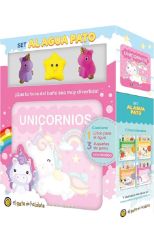 Set ¡Al agua pato! Unicornios