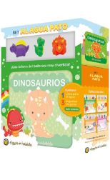 Set ¡Al agua pato! Dinosaurios