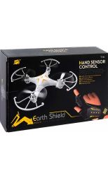 Dron Hand Sensor Control Earth Shield