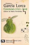 Canciones. 1921-1924. Edición de Mario Hernández