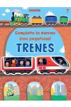 Trenes. Completa la Escena con Pegatinas