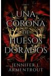 Una corona de huesos dorados