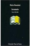 Inventario 1. Poesía 1950 - 1985